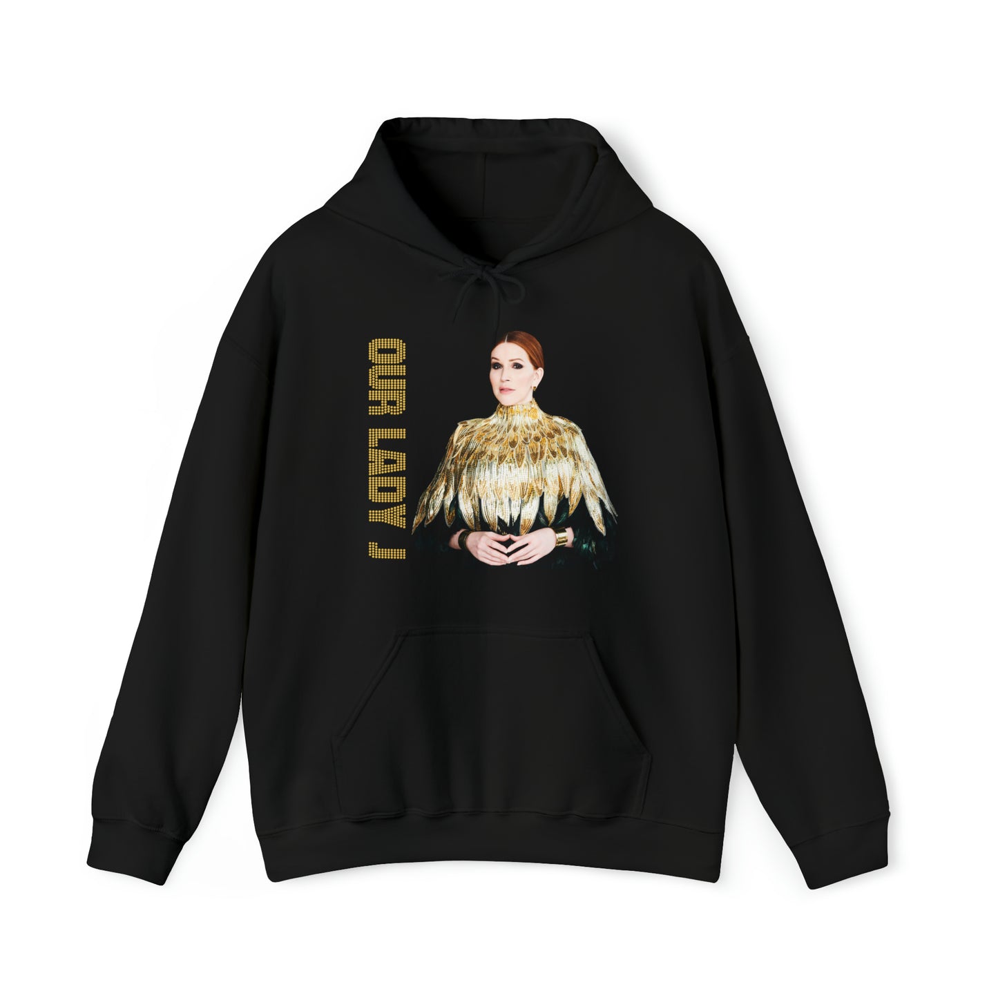 Our Lady J "Golden Wing" Heavy Blend™ Hooded Sweatshirt