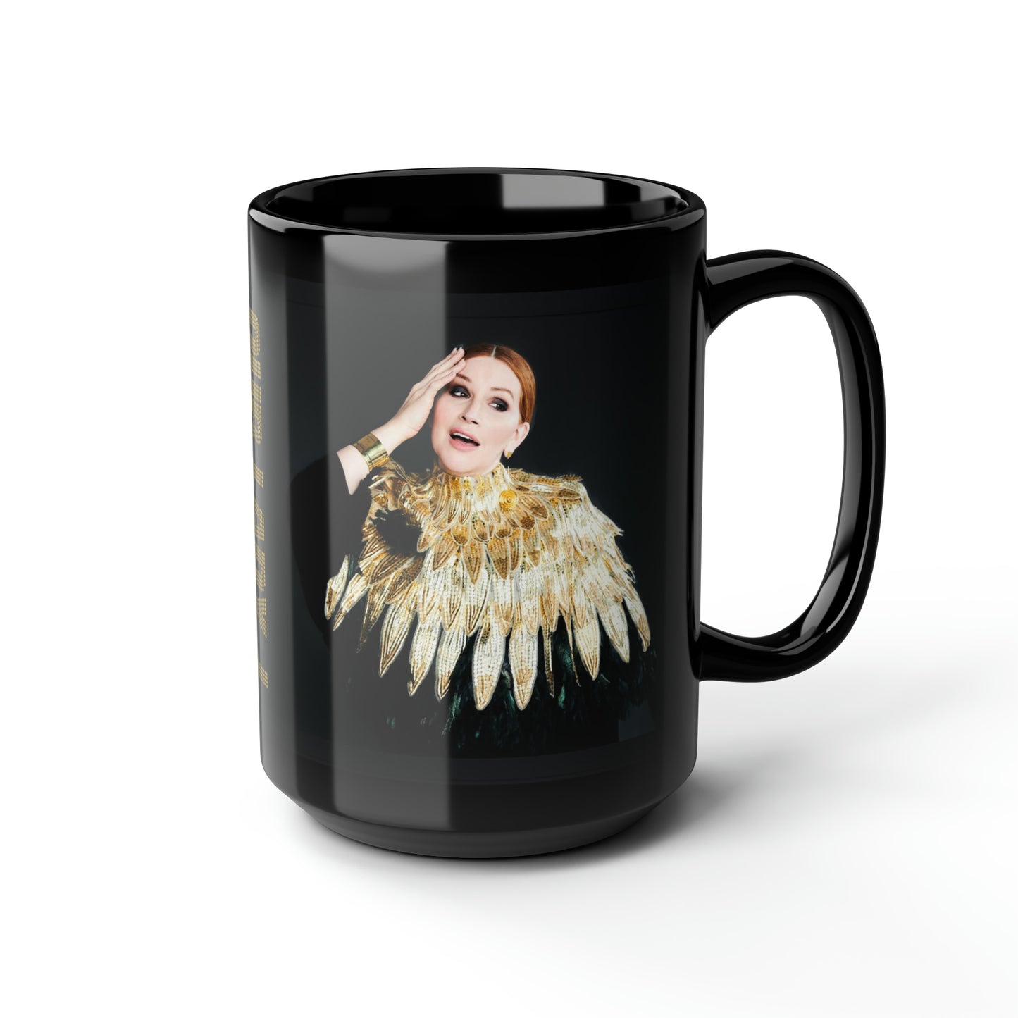 Our Lady J "Golden Wings" Mug, 15oz